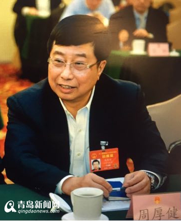 【兩會青島聲音】周厚健:大家一起'頂天立地'