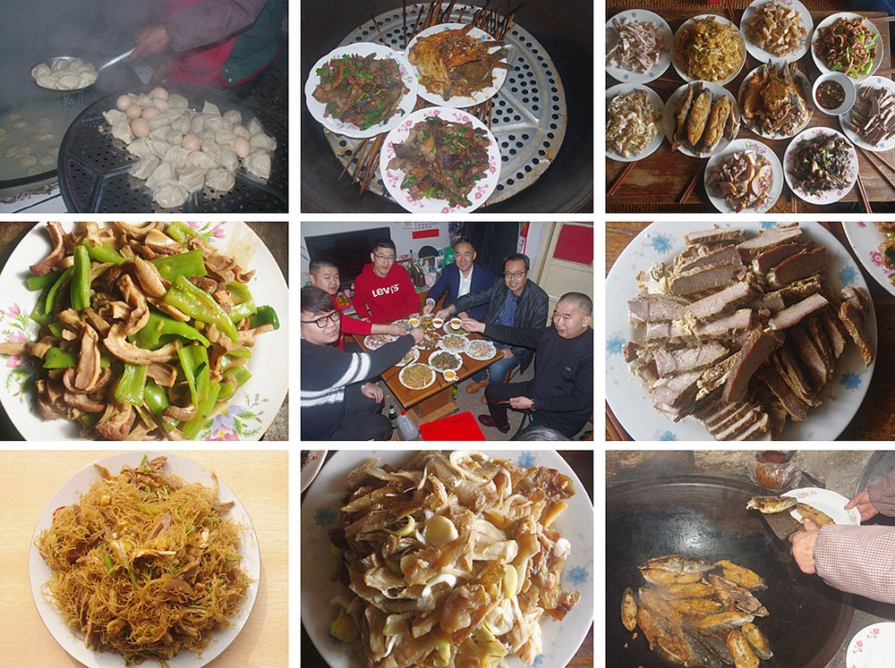 高清：鄉村過年聚餐是啥樣 青島新聞網帶你去品味