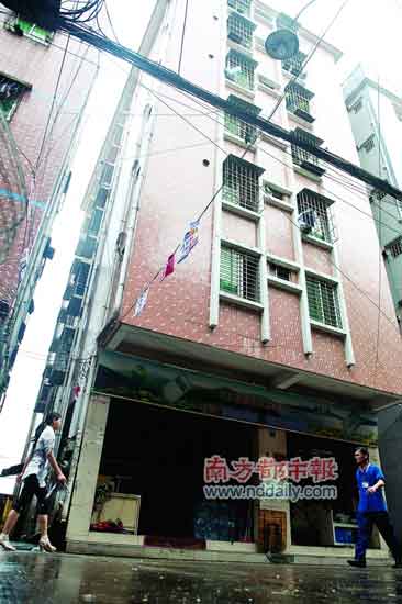 案發的15號出租樓。