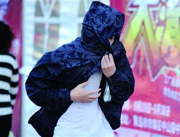 11級北風勁吹青島一夜入秋