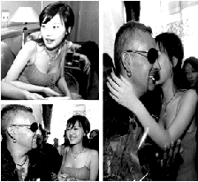 羅伯特·巴喬來中國了，她吻了上去。