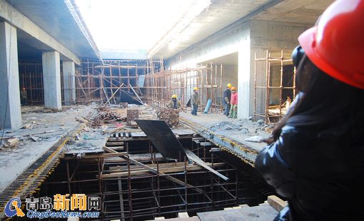 首發:地鐵M3線首個明挖車站河東站完工 最深17米