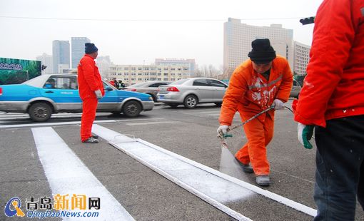 香港路山東路路口調流