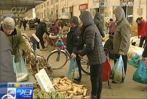 春節(jié)來臨菜價(jià)走高 