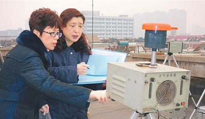 走訪監測站實拍PM2.5監測