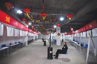 開(kāi)年求職招聘會(huì)唱空城計(jì)