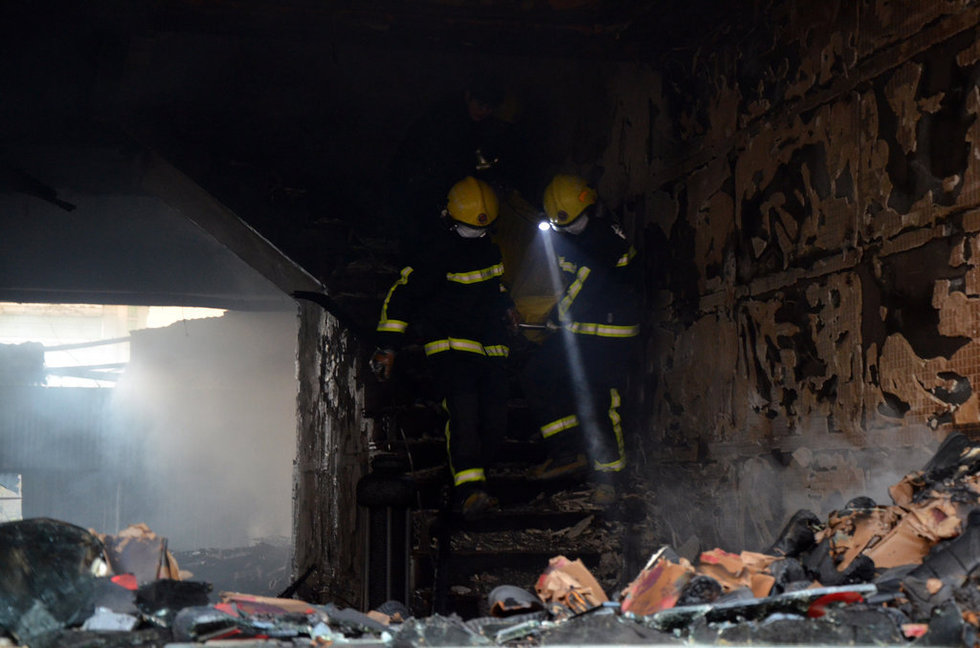 高清：浙江溫嶺居民樓突發火災 8人死亡
