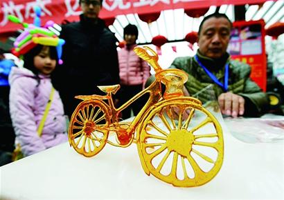 海云庵糖球會今日上午啟動 鳥叔面人立體糖雕看點多 海云庵糖球會今日上午啟動 鳥叔面人立體糖雕看點多