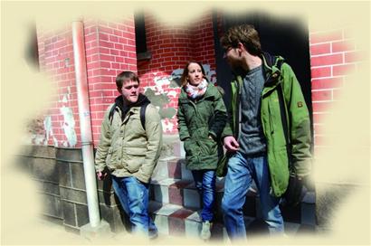 德國女孩來青尋祖跡:青島里院系其祖父所創