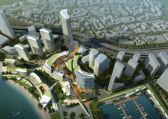 國際郵輪母港碼頭主體正式通過驗收